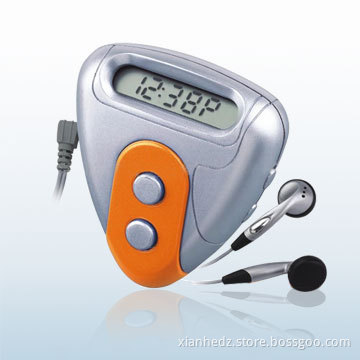 PEDOMETER WITH FM RADIO